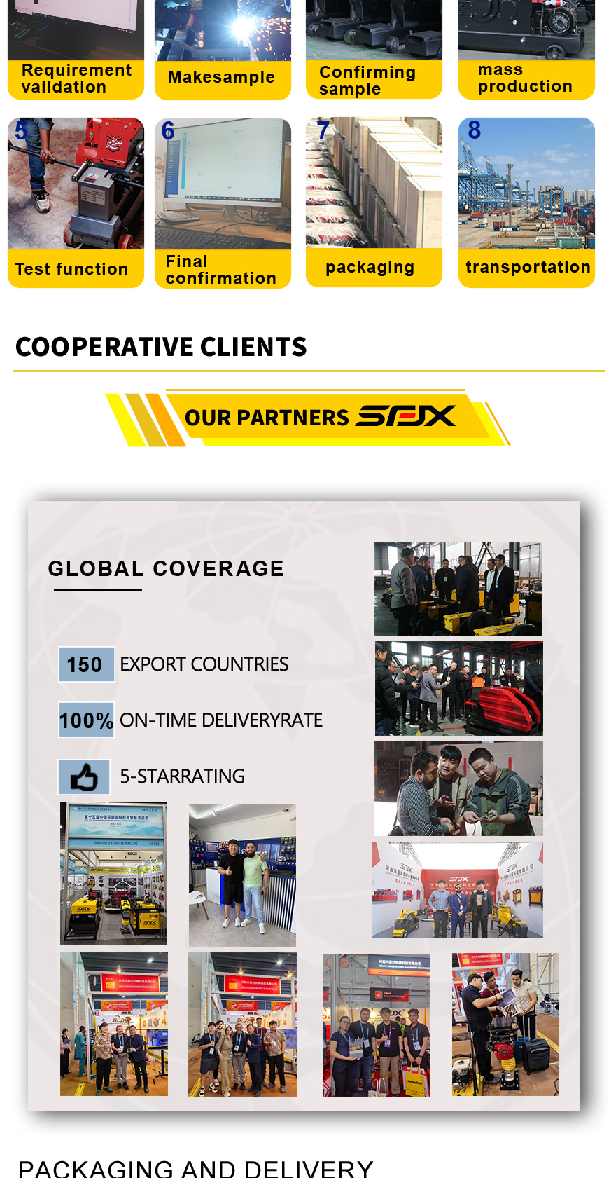 SFJX customization process and customer gallery